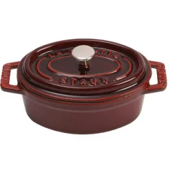 Staub Grytor-Oval Gryta i Gjutjärn 4,2 L, Grön