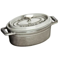 Staub Grytor-Oval Gryta i Gjutjärn 6,7 L, Mörkblå