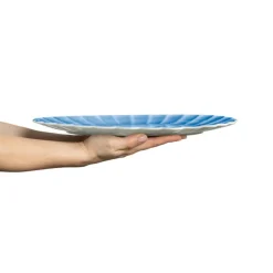 Mateus Uppläggningsfat|Julserviser-Oyster Fat 35x30 cm, Plommon