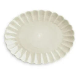 Mateus Uppläggningsfat|Julserviser-Oyster Fat 35x30 cm, Plommon