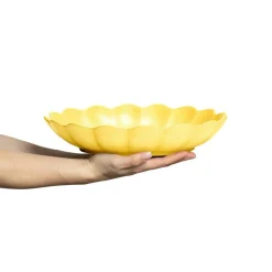 Oyster Skål 31 cm, Blå