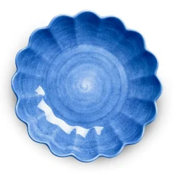 Oyster Skål 31 cm, Blå