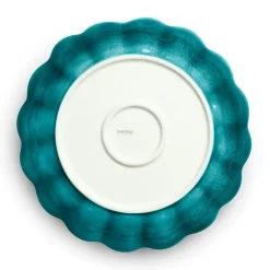 Oyster Skål 31 cm, Blå