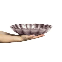 Oyster Skål 31 cm, Blå