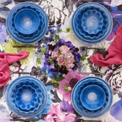 Oyster Skål 24 cm, Rosa