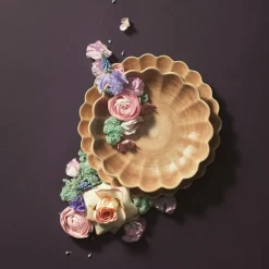 Oyster Tallrik, Cinnamon, 20 cm