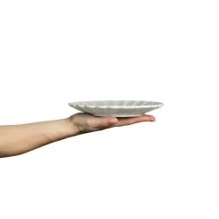 Oyster Tallrik, Cinnamon, 20 cm