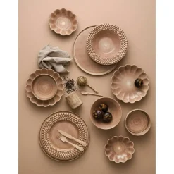 Oyster Tallrik, Cinnamon, 20 cm