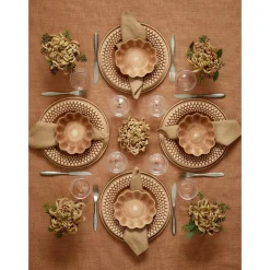 Oyster Tallrik, Cinnamon, 20 cm