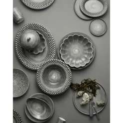 Oyster Tallrik, Grön, 28 cm