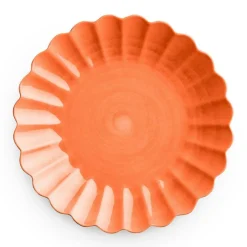 Oyster Tallrik, Grön, 28 cm