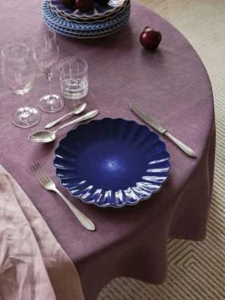 Oyster Tallrik, Grön, 28 cm