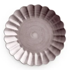 Oyster Tallrik, Grön, 28 cm