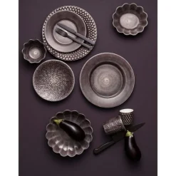 Oyster Tallrik, Grön, 28 cm