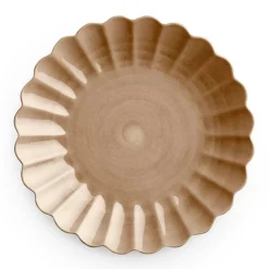 Oyster Tallrik, Grön, 28 cm