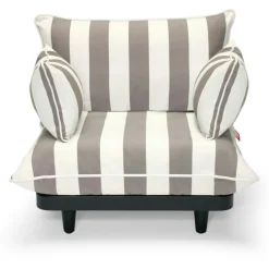 Paletti Loungefåtölj, Stripe Cacao