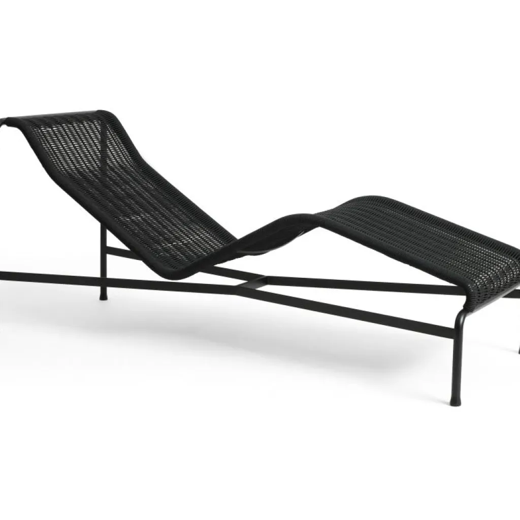 HAY Solstolar & Solsängar-Palissade Cord Schäslong, Cream White