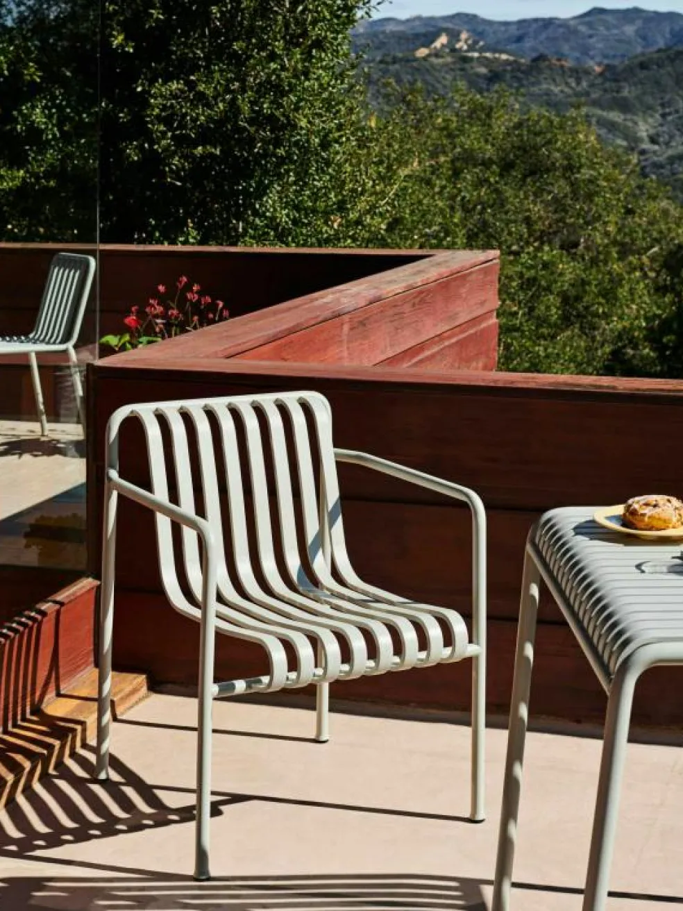 Palissade Dining Karmstol, Varmförzinkad