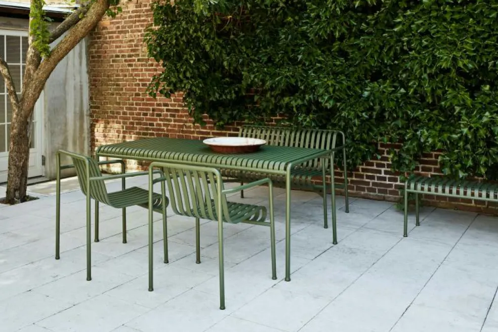 Palissade Dining Karmstol, Varmförzinkad