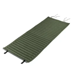 HAY Dynor För Utemöbler-Palissade Dyna Quiltad Bänk Utan Armstöd , Sky Grey