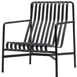 Palissade Loungestol Hög, Olive