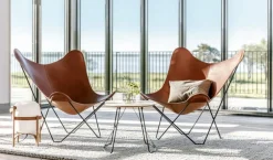 Cuero Fåtöljer-Pampa Mariposa Grass Green/Chrome