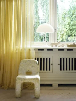 Louis Poulsen Bordslampor-Panthella 320 Bordslampa, Opalvit