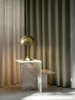 Louis Poulsen Bordslampor-Panthella 320 Bordslampa, Opalvit