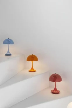 Louis Poulsen Portabla Lampor|Portabla Lampor-Panthella 160 Bordslampa Portabel, Svart