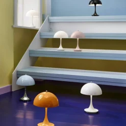 Louis Poulsen Portabla Lampor|Portabla Lampor-Panthella 160 Bordslampa Portabel, Svart