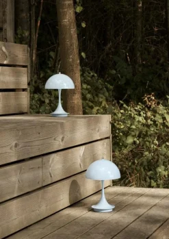 Louis Poulsen Portabla Lampor|Portabla Lampor-Panthella 160 Bordslampa Portabel, Svart