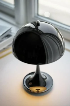 Louis Poulsen Portabla Lampor|Portabla Lampor-Panthella 160 Bordslampa Portabel, Svart