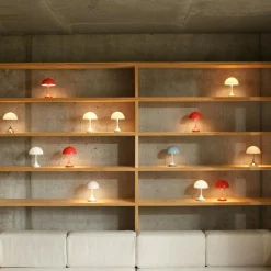 Louis Poulsen Portabla Lampor|Portabla Lampor-Panthella 160 Bordslampa Portabel, Svart