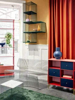 Montana Modulära Hyllsystem-Panton Wire Ext Inlay Hyllplan D:34, Glas