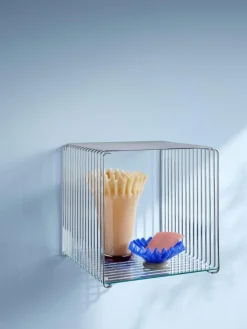 Montana Modulära Hyllsystem|Vägghyllor-Panton Wire inlay shelf 38-Snow