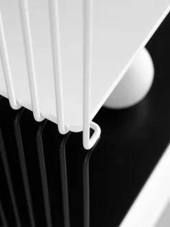 Montana Modulära Hyllsystem-Panton Wire Toppanel D:34, Svart Marmor