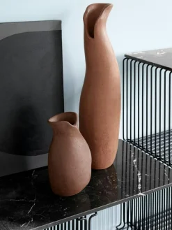 Montana Modulära Hyllsystem-Panton Wire Toppanel D:34, Svart Marmor