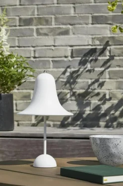 Pantop Bordslampa Portabel, Sandgrå