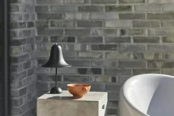 Pantop Bordslampa Portabel, Sandgrå