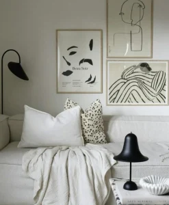 Pantop Bordslampa Portabel, Sandgrå