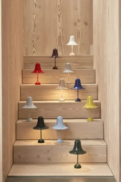 Pantop Bordslampa Portabel, Sandgrå