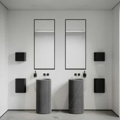 Papperskorg 12 L, Svart