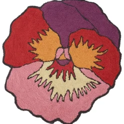 Parma Badrumsmatta 80 cm, Fuchsia