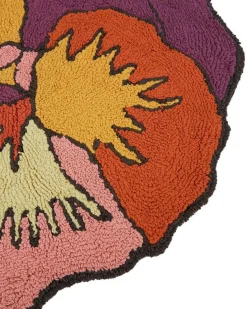 Parma Badrumsmatta 80 cm, Fuchsia