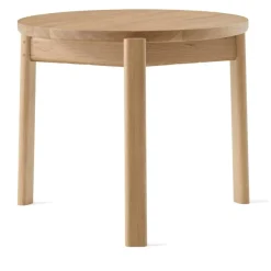 Audo Copenhagen Soffbord-Passage Soffbord Naturlig Ek, Ø50 cm