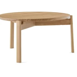Audo Copenhagen Soffbord-Passage Soffbord Naturlig Ek, Ø50 cm