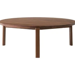 Passage Soffbord Valnöt, Ø90 cm