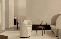 Passage Soffbord Valnöt, Ø90 cm