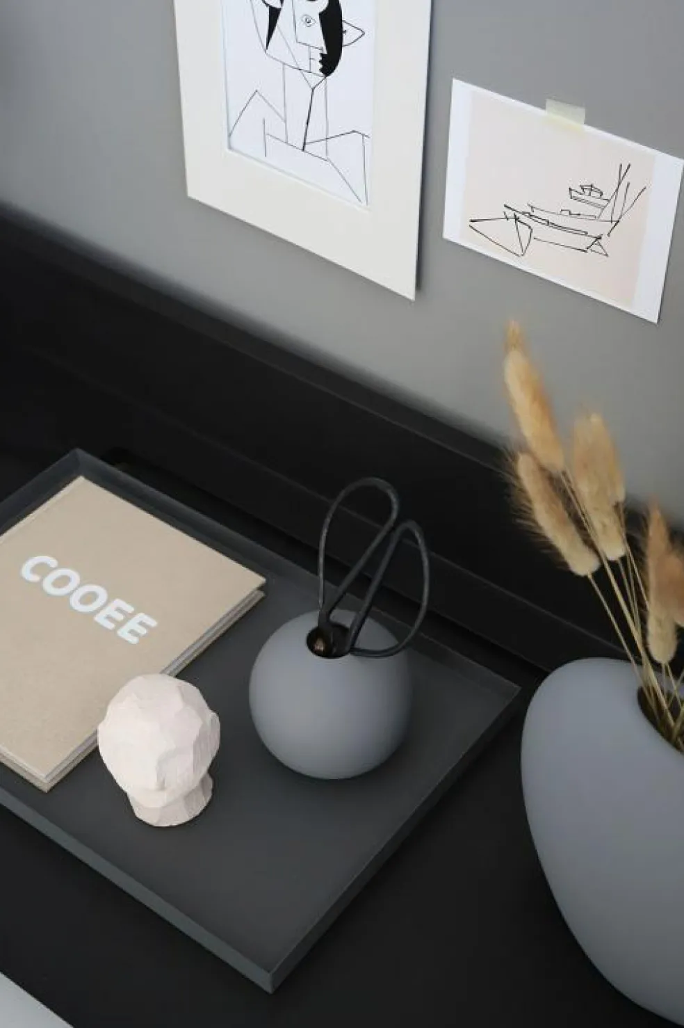 Pastille Vas Ø20 cm, Vit