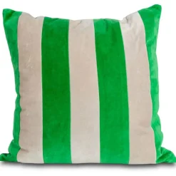 Pathi Kudde Grön / Beige, 45x45 cm